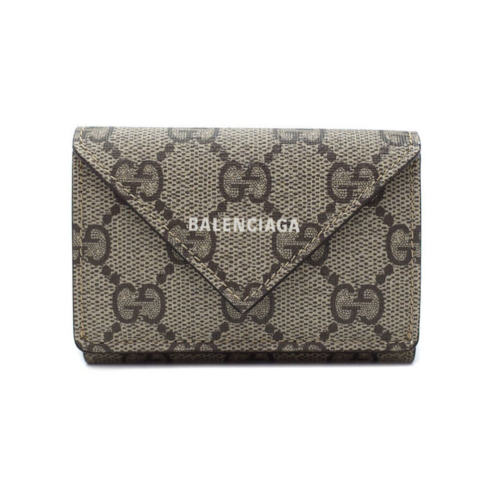 GUCCI BALENCIAGA Balenciaga The Hacker Project Papier Wallet Tri fold